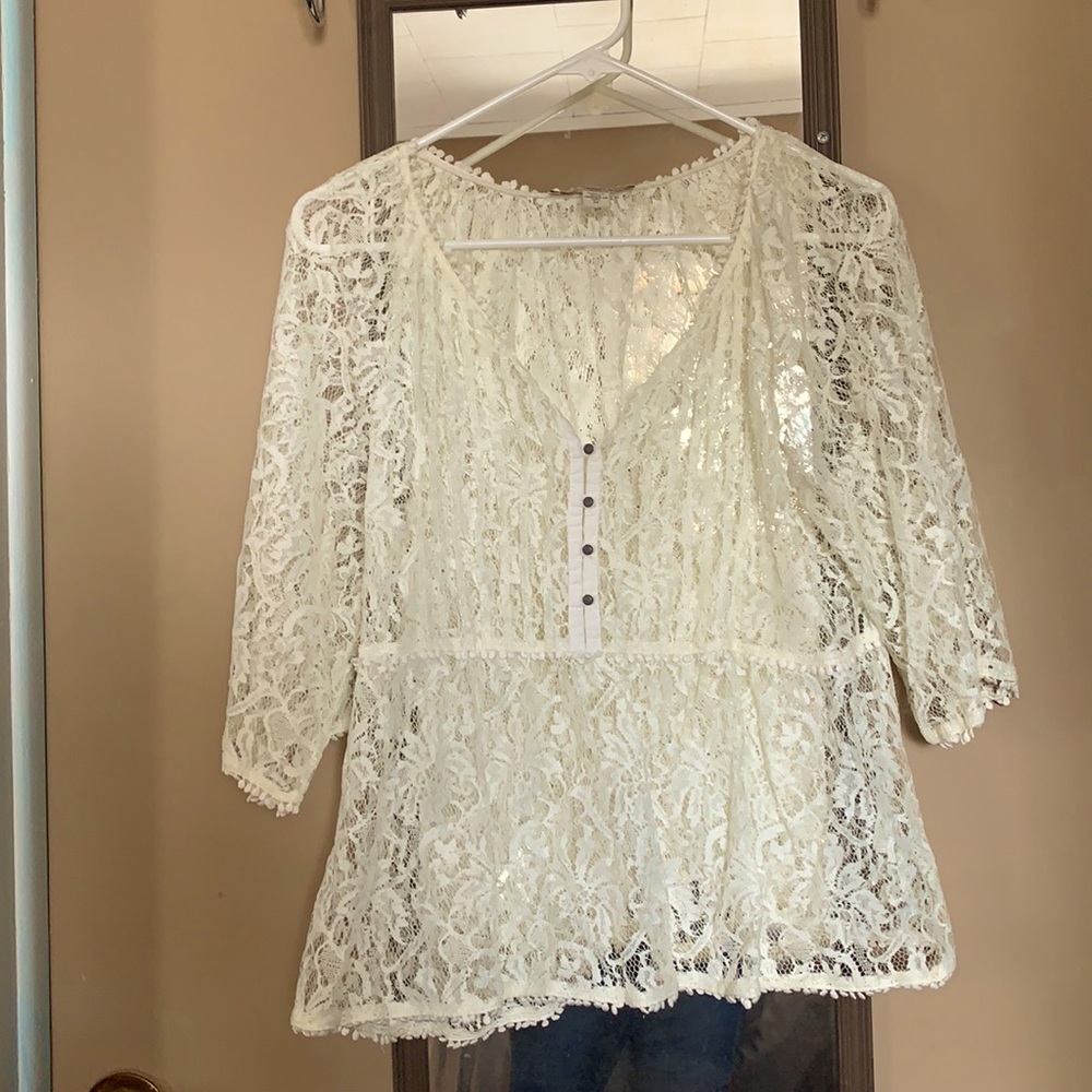 Lacey top